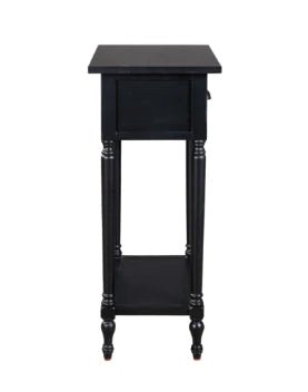 Juinville 1-Drawer Accent Table Black NEW AY-A4000161